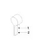 DORNBRACHT-Griff-ERSATZTEILE-90209706400-50-x-130-x-28-mm-Chrom-90209706400-00 gallery number 1